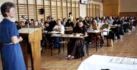 Sr. Jan leading one of the Training Sessions