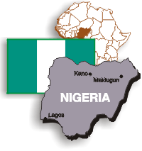 map of Nigeria